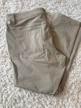 Men's Beige Lululemon Pants